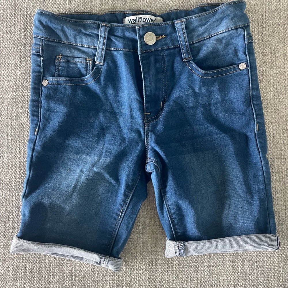 Wallflower girls Jean Bermuda shorts
